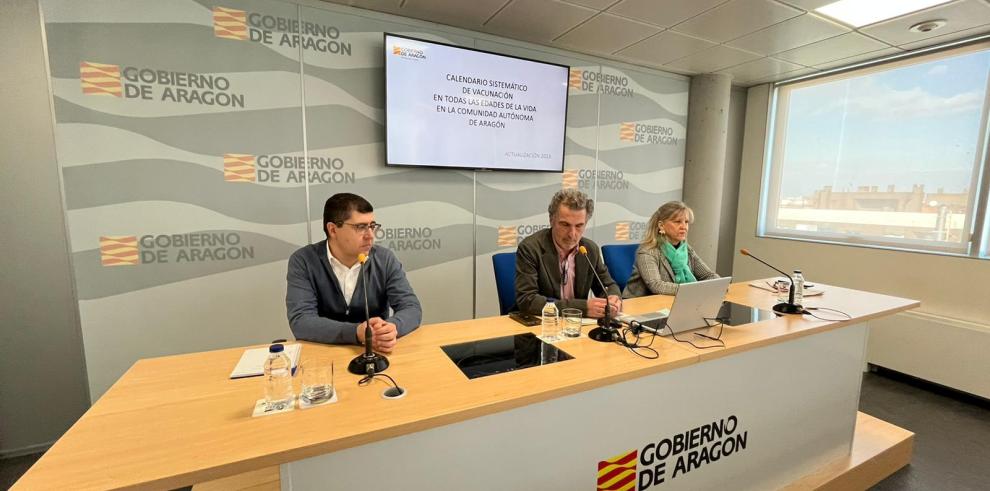 Méndez, Falo y Adiego durante la presentación
