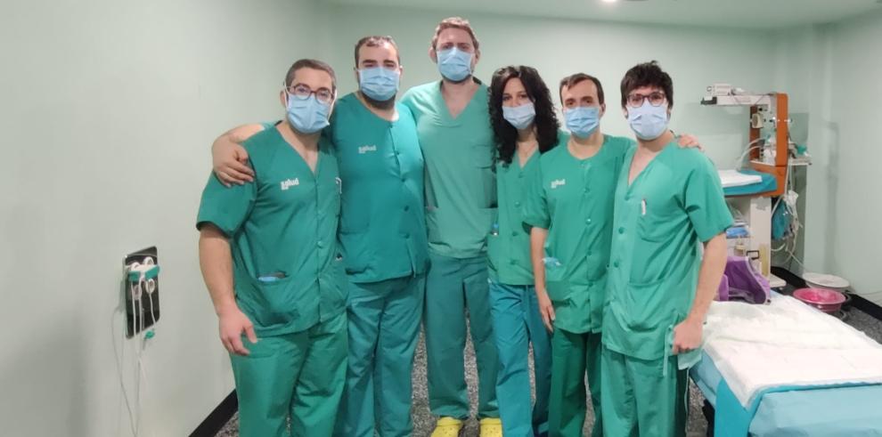 Equipo de traumatología del Hospital Obispo Polanco