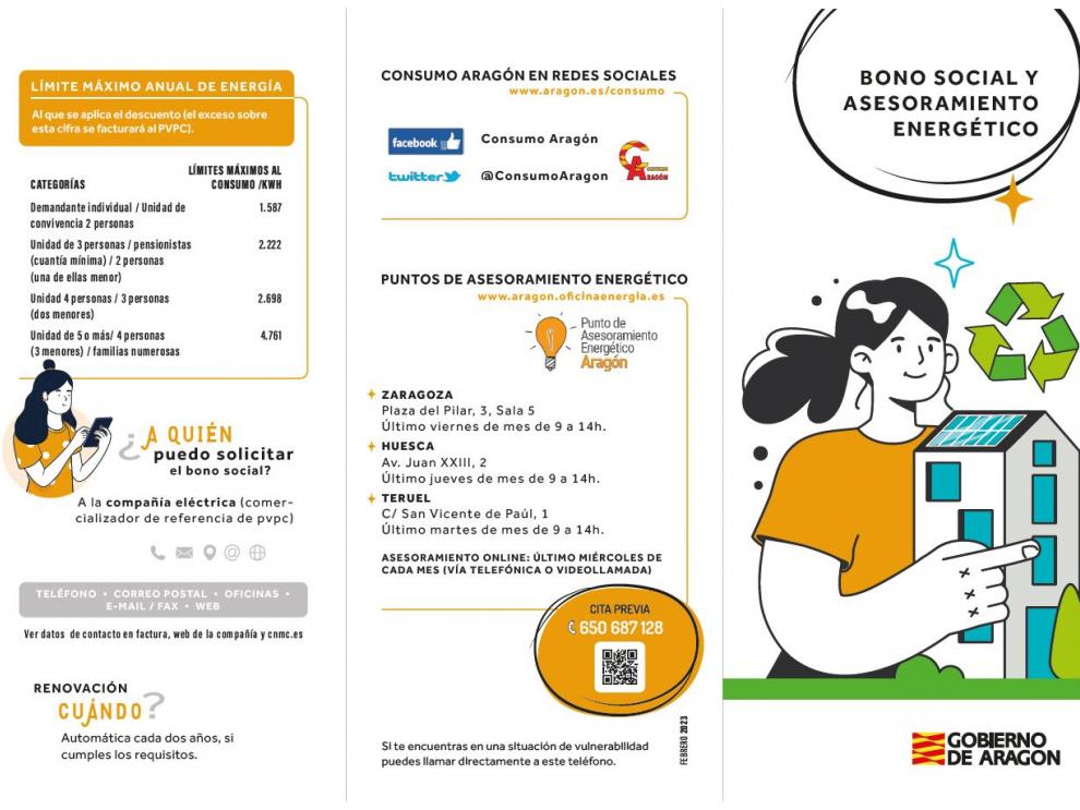 Imagen del folleto informativo