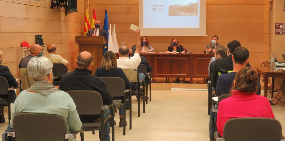 Imagen de la subasta celebrada en 2021