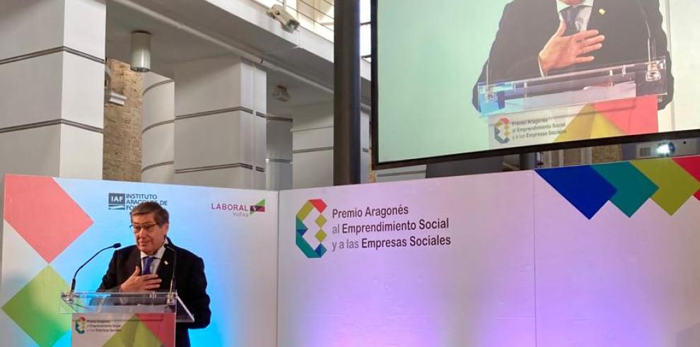 Aliaga clausura el Premio al Emprendimiento Social