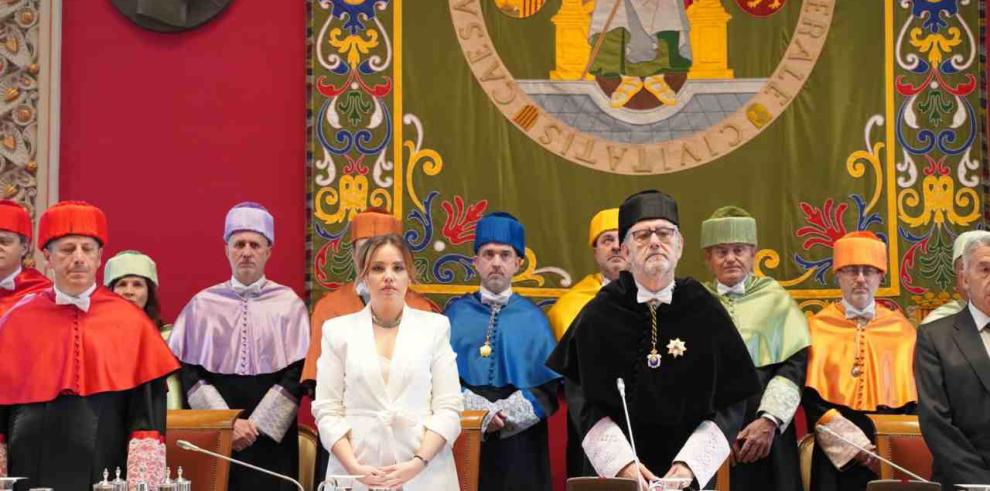 La Universidad de Zaragoza ha celebrado hoy su festividad.