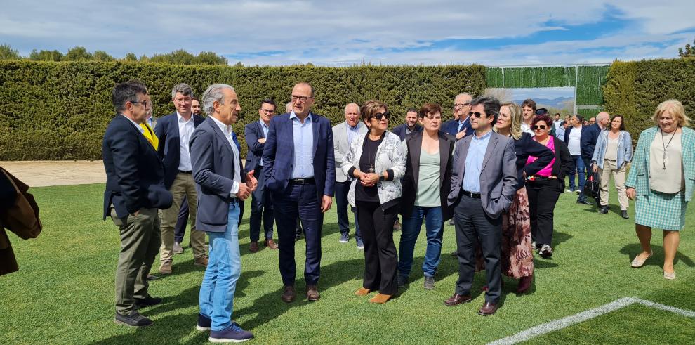 La Escuela Base Aragonesa de Fútbol estrena sus instalaciones