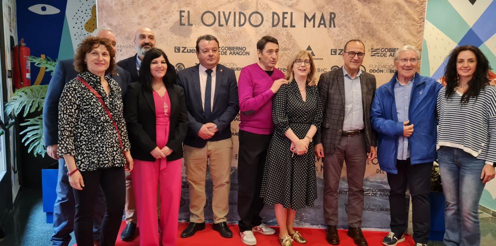 Presentación del documental 'El olvido del mar', en Zuera