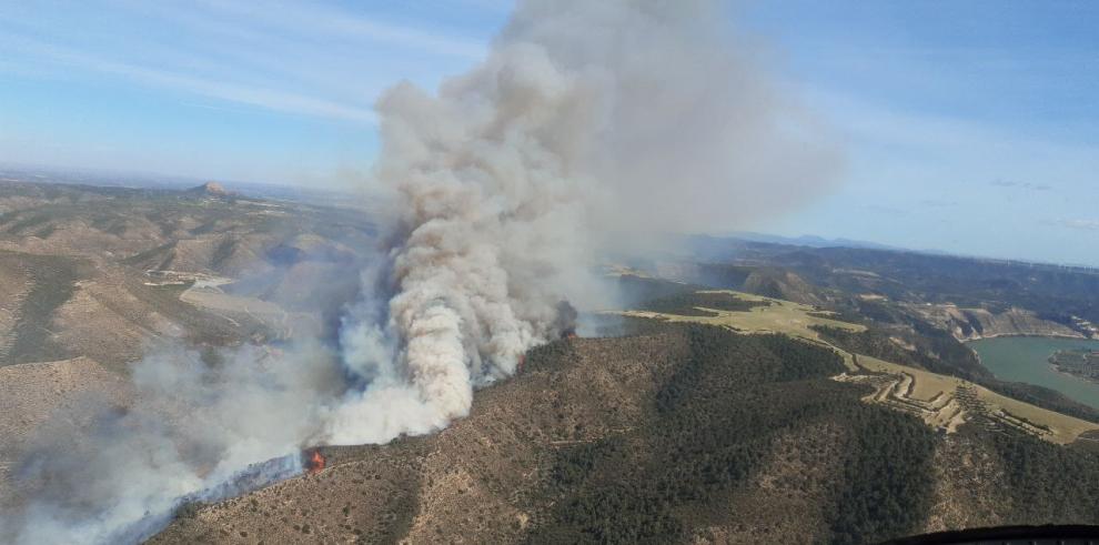 Incendio Mequinenza