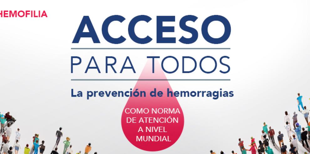 Imagen de la campaña oficial del Día Mundial de la Hemofilia.