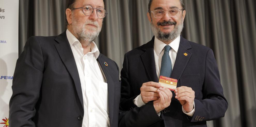 Javier Lambán y Mariví Broto mantienen un encuentro con COAPEMA