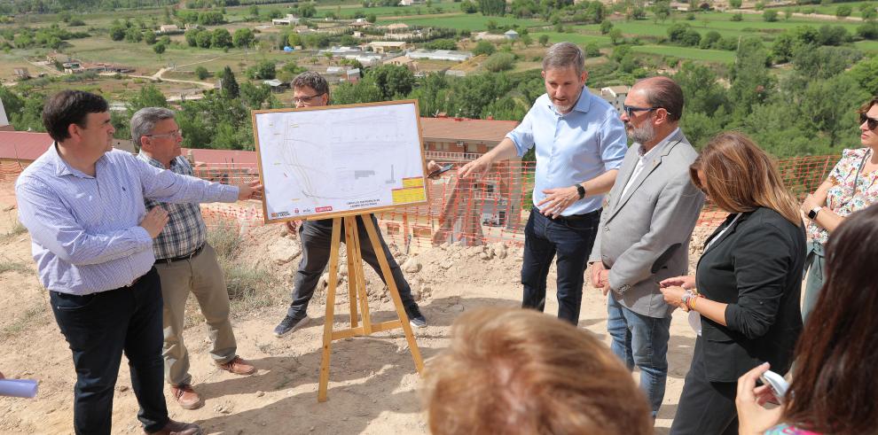 Encuentro con vecinos afectados por el derrumbe del cerro Pui Pinos de Alcañiz