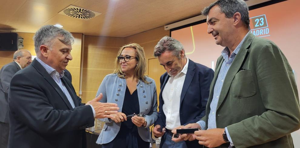 Mayte Pérez en la presentación de la sexta etapa de la Vuelta Ciclista a España