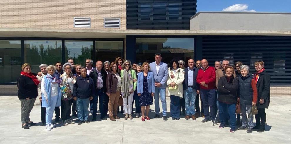 Imagen de la residencia de Agón, cuyas obras están prácticamente terminadas.