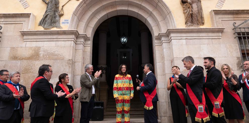 El presidente del Gobierno de Aragón, Jorge Azcón, asiste al homenaje al Cipotegato 2023