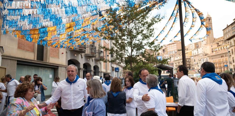 El presidente del Gobierno de Aragón, Jorge Azcón, asiste al homenaje al Cipotegato 2023