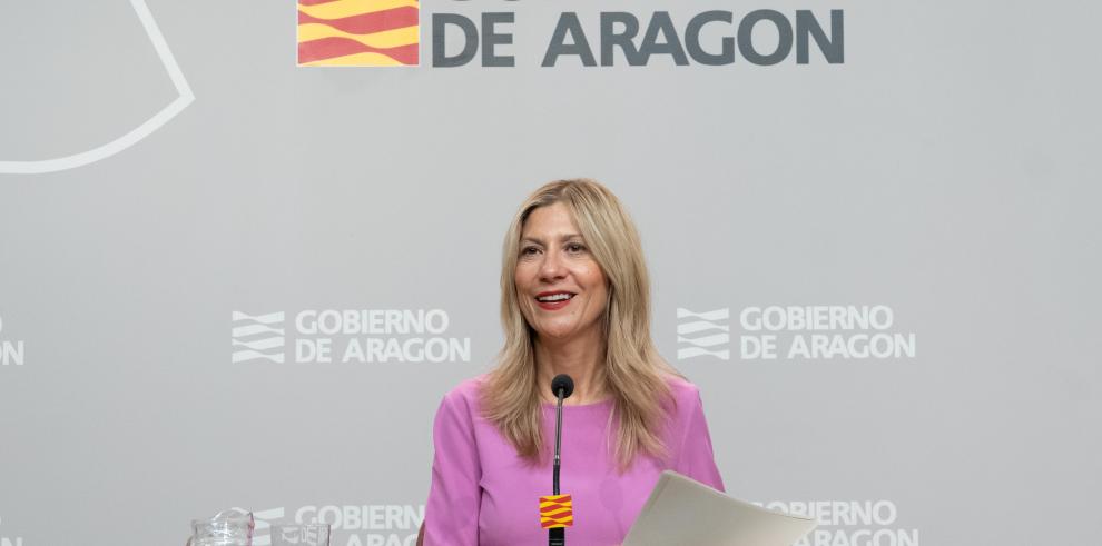 La vicepresidenta segunda y portavoz, Mar Vaquero, informa sobre los asuntos aprobados en el Consejo de Gobierno.