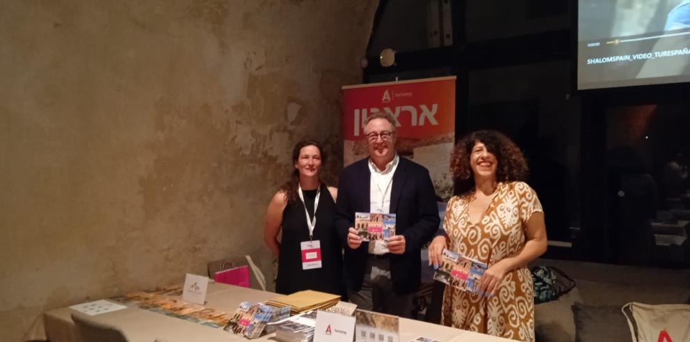 Participación aragonesa en el evento Shalom Spain 2023.