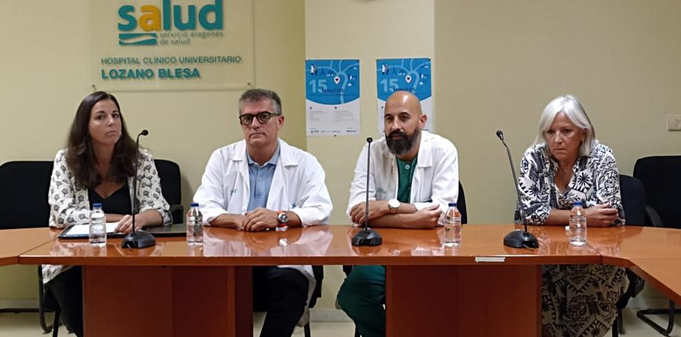 Rueda de prensa para informar de la campaña sobre detección de aneurismas de aorta abdominal