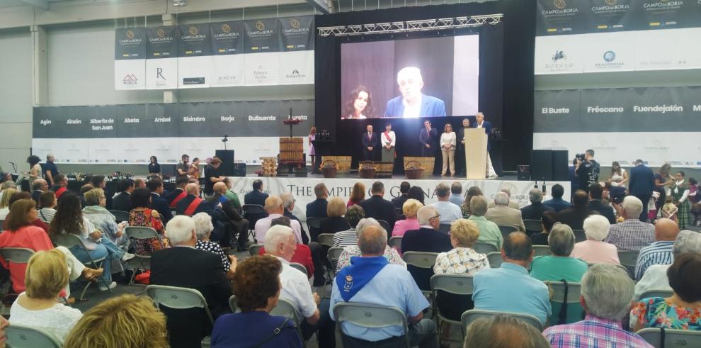 Ángel Samper ha participado en la XXXIII Fiesta de la Vendimia de la DO Campo de Borja