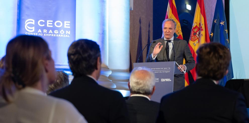 VII Cumbre empresarial por la competitividad. Entrega del premio Empresa de Aragón 2023