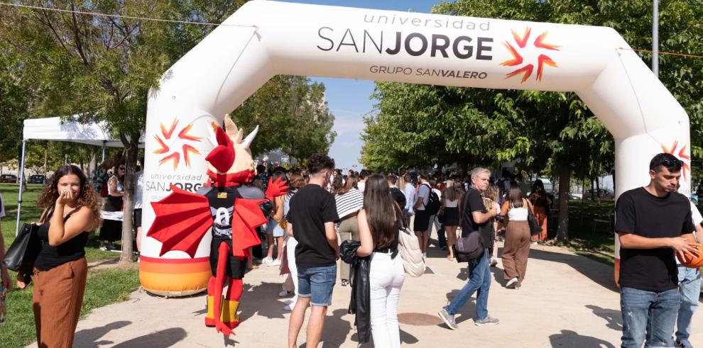 Jornada de puertas abiertas en la Universidad San Jorge.