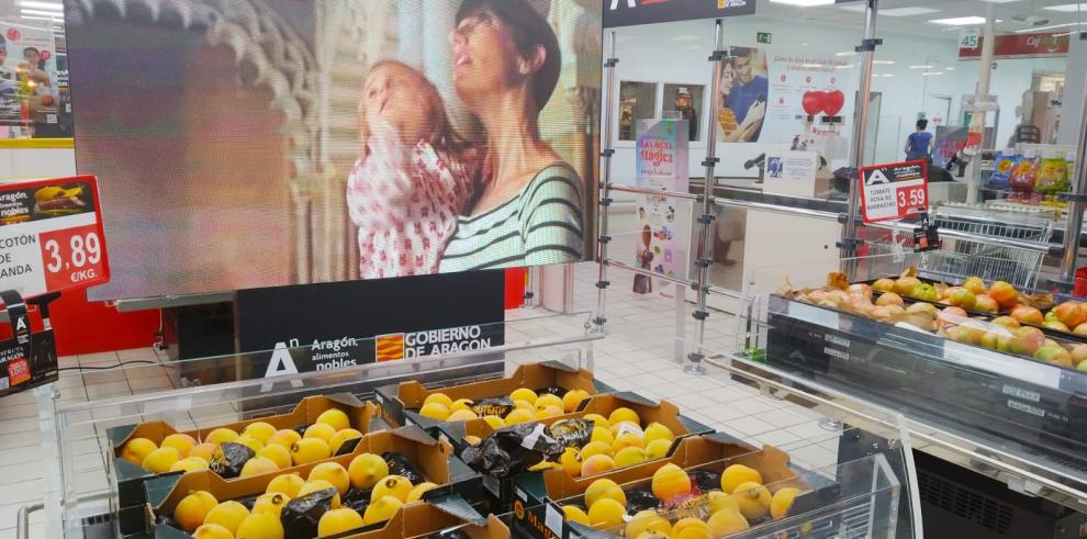 El consejero Ángel Samper participa en la promoción de los Alimentos Nobles de Aragón