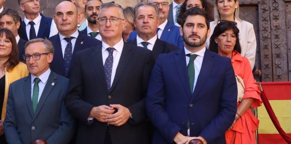 El vicepresidente primero Alejandro Nolasco y el consejero de Medio Ambiente y Turismo, Manuel Blasco