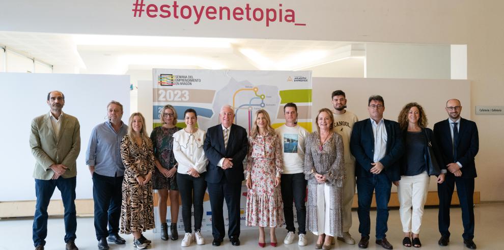Mar Vaquero presenta la Semana del Emprendimiento de Aragón 2023