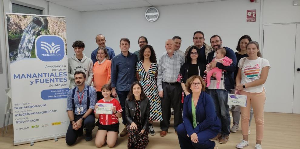 El proyecto de ciencia ciudadana FuenAragón ha sido premiado por el Observatorio del Agua de la Fundación Botín
