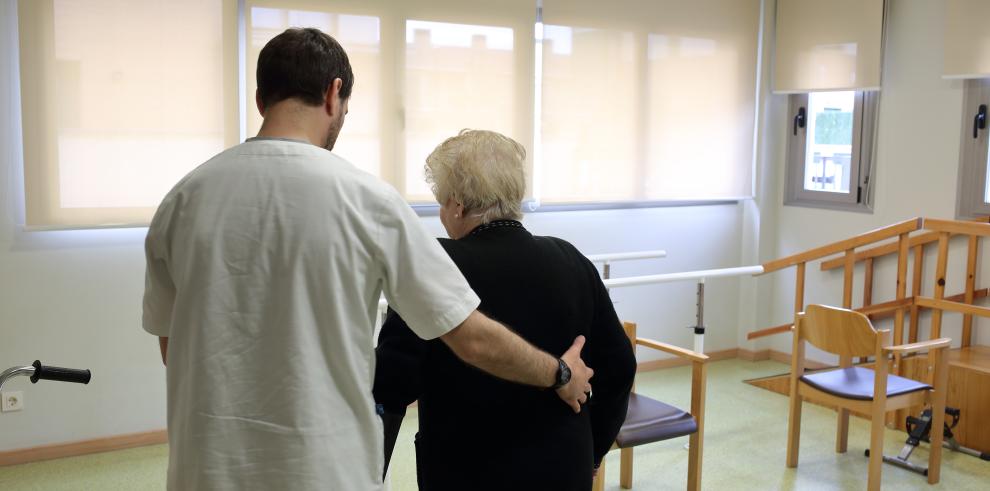 Residencia de ancianos. Dependencia en mayores.