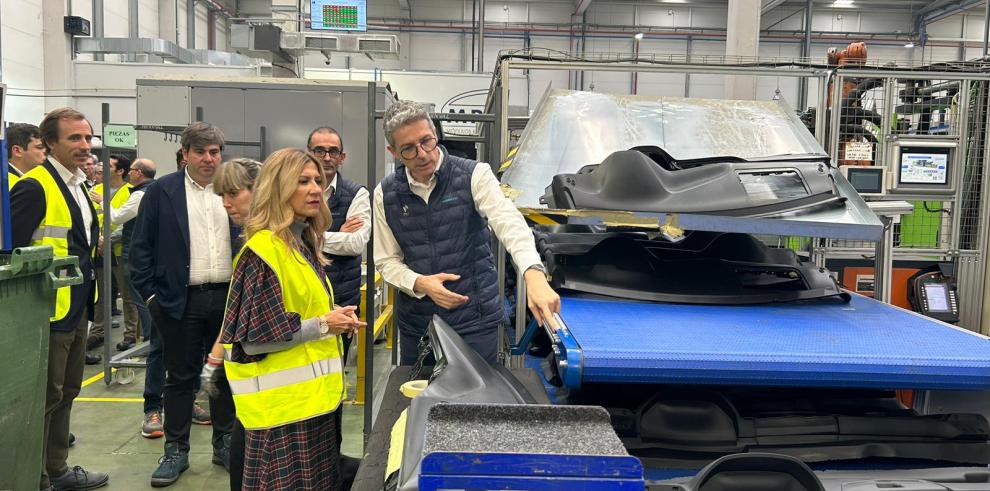 Mar Vaquero ha visitado este lunes las instalaciones de CEFA-MRA en Figueruelas