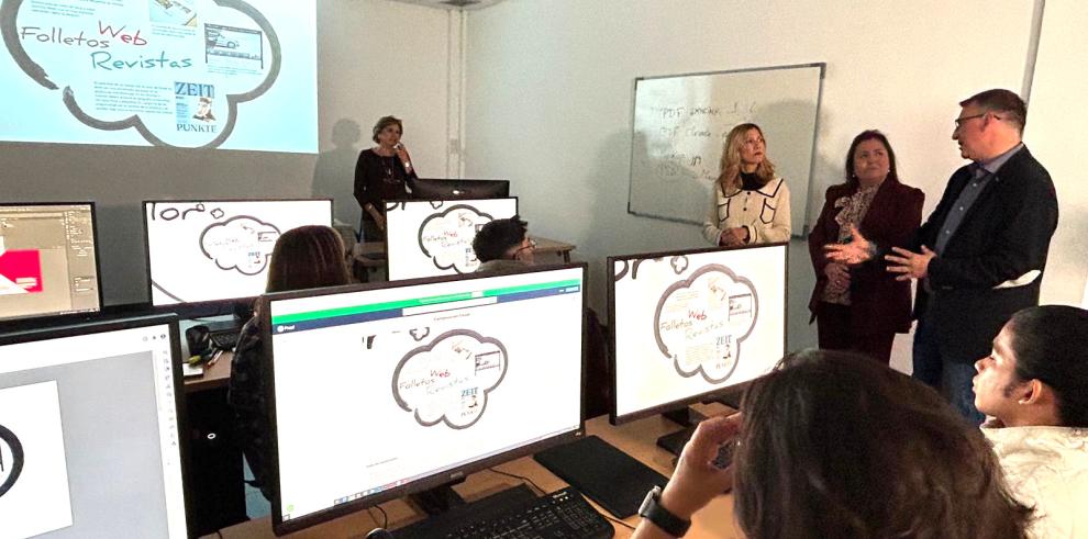 Mar Vaquero ha visitado este lunes el Centro de Tecnologías Avanzadas