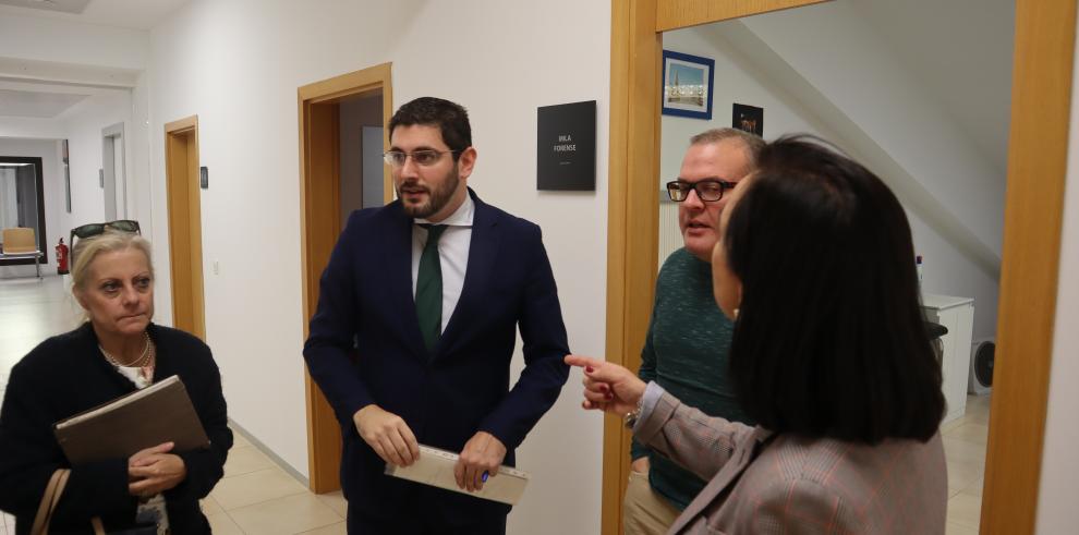 Alejandro Nolasco, en su visita al IMLA