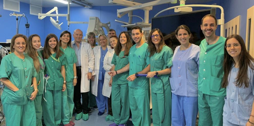 Equipo de la Unidad de Arritmias del Hospital Universitario Miguel Servet de Zaragoza