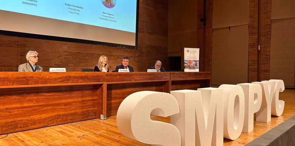 Mar Vaquero ha abordado la importancia del sector para la economía aragonesa