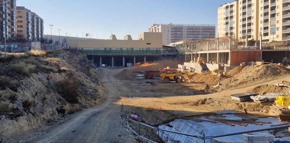 Estado actual de las obras en el Centro Público Integrado Ana María Navales.