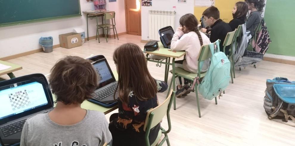 En el Encuentro Online de ajedrez participaron alumnos tanto de Primaria como de Secundaria.