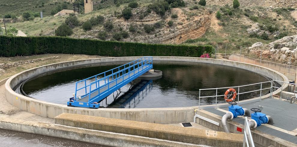 La depuradora de Andorra ha sido escogida como banco de pruebas del proyecto.