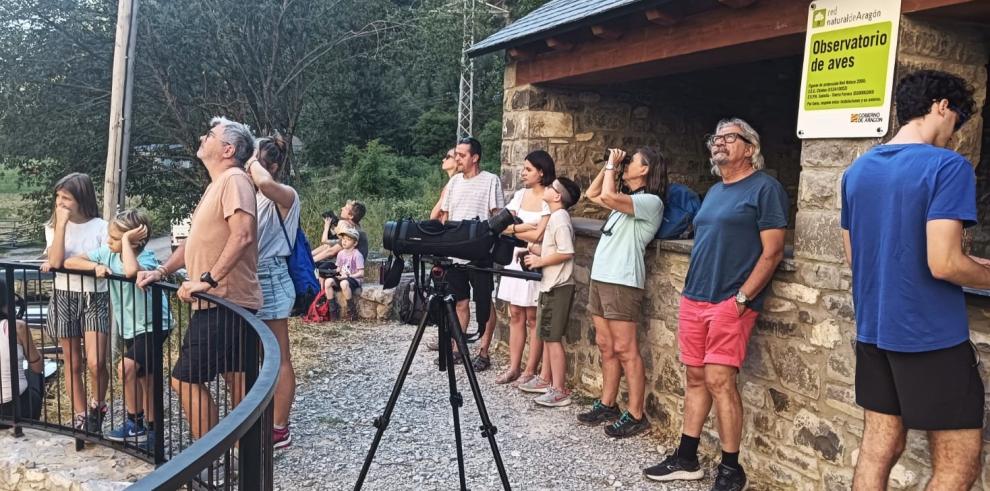 Una de las actividades realizadas en un centro de interpretación.