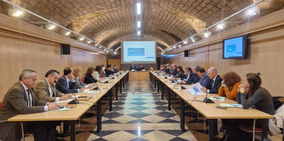 Primera reunión del Grupo Institucional para la candidatura aragonesa a ser sede de la Agencia Estatal de Salud Pública.