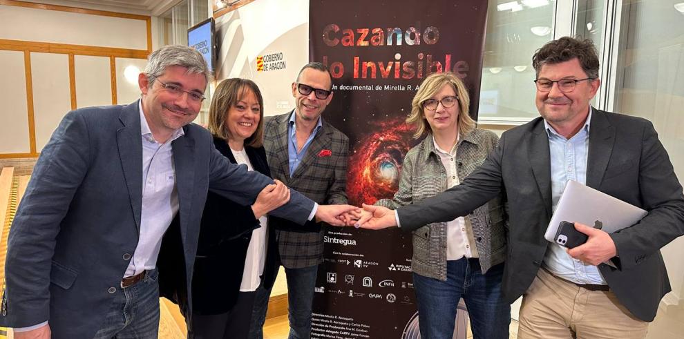 Presentación del documental 'Cazando lo invisible', este jueves en el edificio Pignatelli.