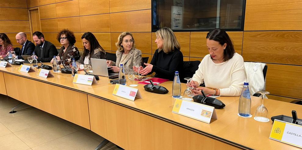 La consejera Susín ha asistido a la Conferencia Sectorial Infancia y Adolescencia en Madrid