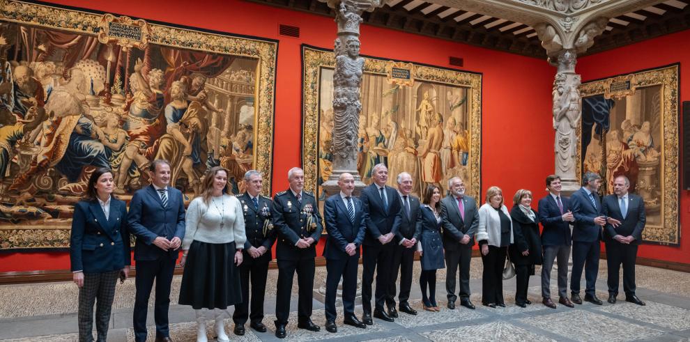 El presidente asiste al acto por el bicentenario de la Policía Nacional