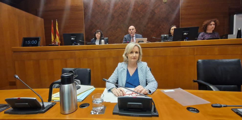 La gerente del Servicio Aragonés de Salud, Ana Castillo.