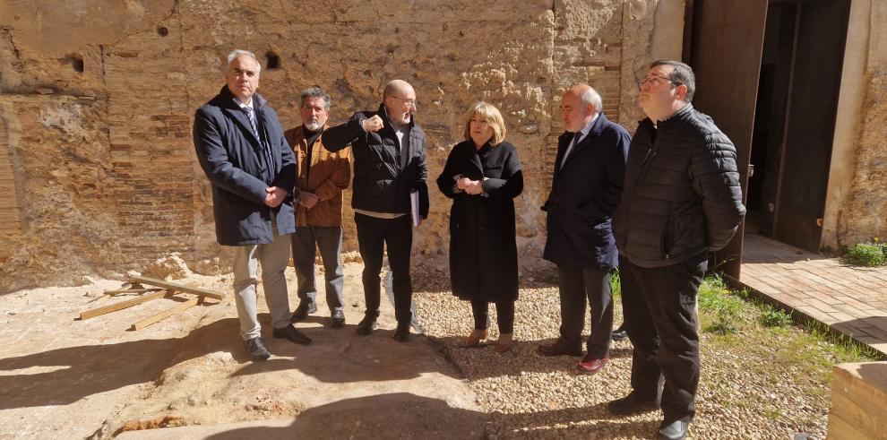 La consejera de Presidencia ha visitado hoy Calatayud.