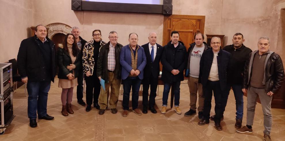 Luis Loren, reunido con la Comarca del Aranda