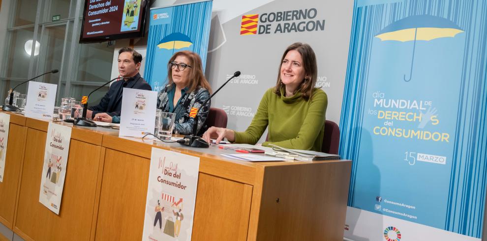 Presentación actos Día Internacional de los Derechos del Consumidor. Inmaculada de Francisco