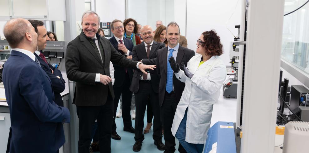 El presidente ha visitado el nuevo Centro de Investigación de Materiales Avanzados de NUREL