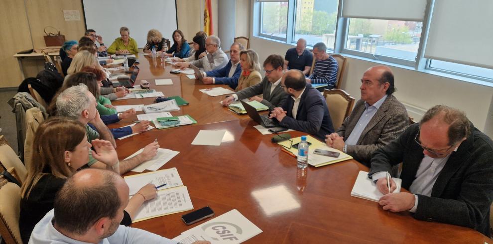 Reunión de la Mesa Sectorial de Sanidad.