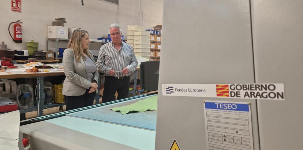 La directora general de Promoción Industrial e Innovación ha visitado la empresa Rómulo Benedí