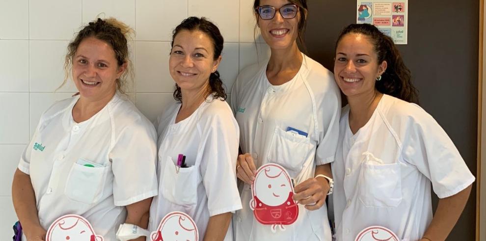 Equipo de profesionales de la consulta de ostomías del Hospital Clínico Lozano Blesa