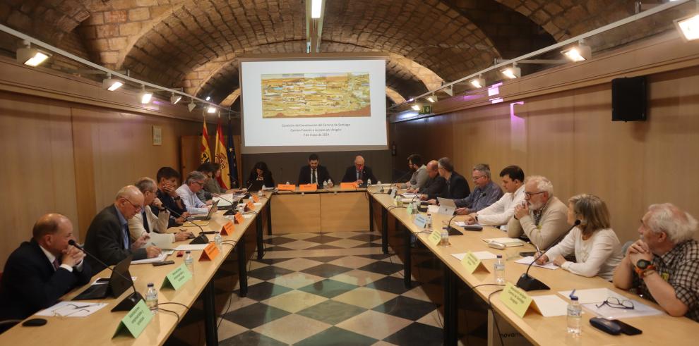 La Comisión se ha celebrado en la sala Hermanos Bayeu del Edificio Pignatelli