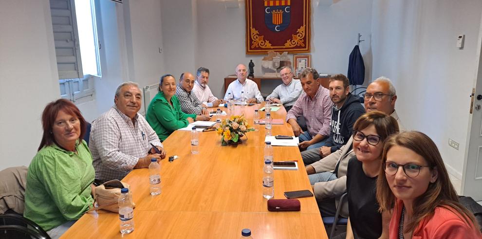 Reunión celebrada este jueves en Comunidad de Calatayud